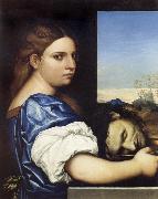 Sebastiano del Piombo Salome with the Head of John the Baptist oil painting reproduction